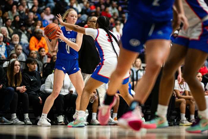 Benson Grants Pass 6A Oregon girls basketball quarterfinal 2024 Naji Saker -42